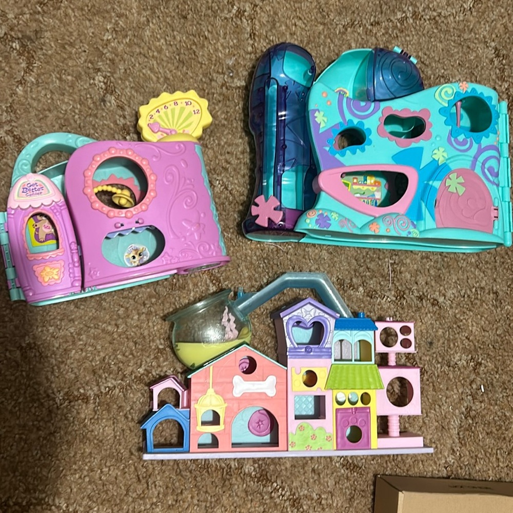 Littlest Pet Shop 3 Playhouse Bundle